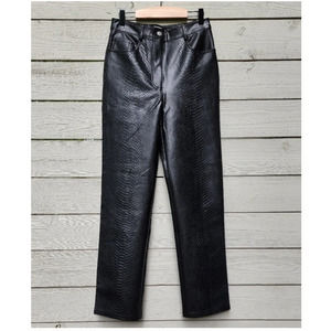 Wilfred Free Snake Skin Vegan Leather Pants